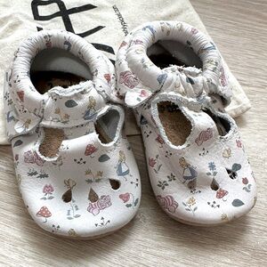 Freshly Picked Alice in Wonderland Size 3 Baby Shoe